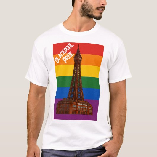 Blackpool Pride T-Shirt (Vorderseite)