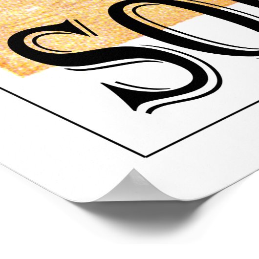 Blackpool Sands, South Devon Poster (Ecke)