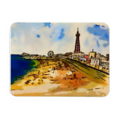 Blackpool Seaside Lancashire Magnet (Horizontal)