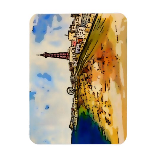 Blackpool Seaside Lancashire Magnet (Vertikal)