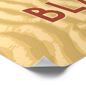 Blackpool Seaside Travel Poster (Ecke)