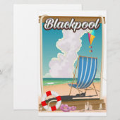 Blackpool Strandprospekt Briefpapier (Vorne/Hinten)
