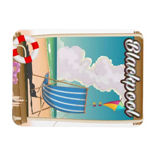 Blackpool Strandprospekt Magnet (Horizontal)