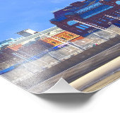 Blackpool Tower Fotodruck (Ecke)