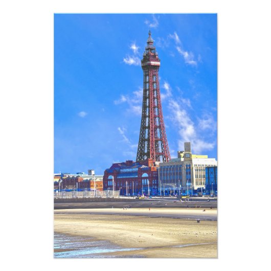 Blackpool Tower Fotodruck (Vorne)