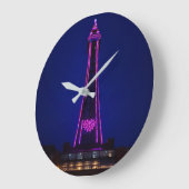 Blackpool Tower Große Wanduhr (Winkel)