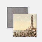 Blackpool Tower III, Lancashire, England Magnet (Vorderseite/Rückseite)