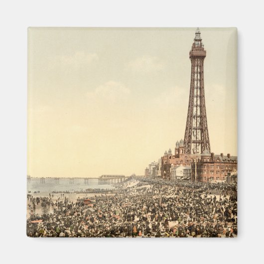 Blackpool Tower III, Lancashire, England Magnet (Vorne)
