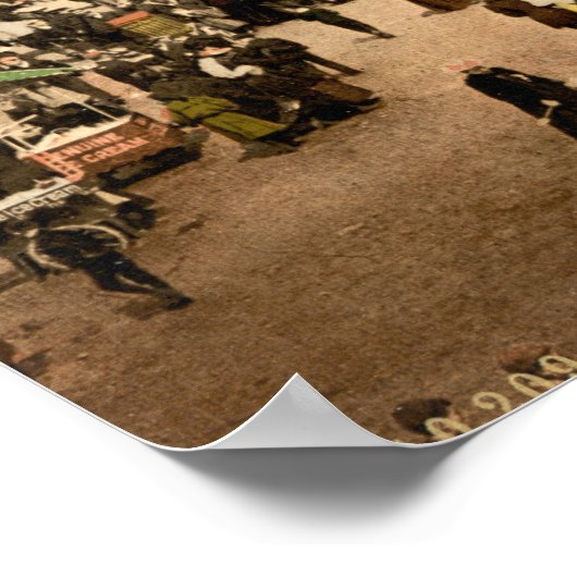 Blackpool Tower III, Lancashire, England Poster (Ecke)