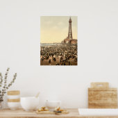Blackpool Tower III, Lancashire, England Poster (Küche)