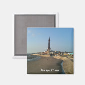 Blackpool Tower in England Magnet (Vorderseite/Rückseite)