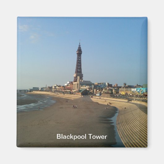 Blackpool Tower in England Magnet (Vorne)