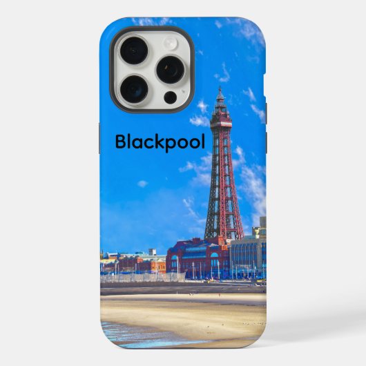 Blackpool Tower iPhone Hülle (Rückseite)