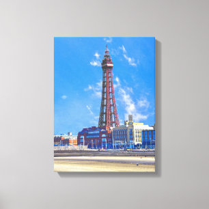 Blackpool Tower Leinwanddruck