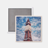 Blackpool Tower Magnet (Vorderseite/Rückseite)