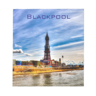 Blackpool Tower Notizblock