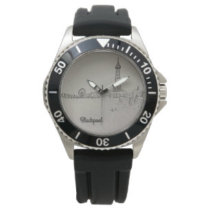 Blackpool Tower Original-Kunst Armbanduhr