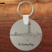 Blackpool Tower Originalkunstwerke Schlüsselanhänger (Vorderseite)