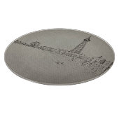 Blackpool Tower Originelle Kunst Schneidebrett (Ecke)