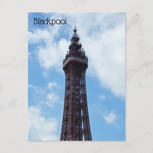 Blackpool Tower Postcard Postkarte (Vorderseite)