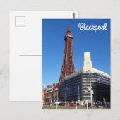 Blackpool Tower Postcard Postkarte (Vorne/Hinten)