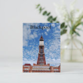 Blackpool Tower Postcard Postkarte (Stehend Vorderseite)
