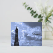 Blackpool Tower Postcard Postkarte (Stehend Vorderseite)