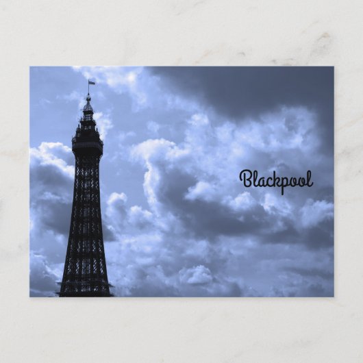 Blackpool Tower Postcard Postkarte (Vorderseite)