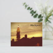 Blackpool Tower Postcard Postkarte (Stehend Vorderseite)