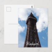 Blackpool Tower Postcard Postkarte (Vorne/Hinten)