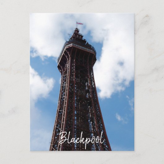 Blackpool Tower Postcard Postkarte (Vorderseite)