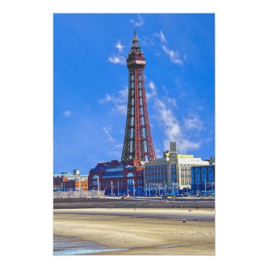 Blackpool Tower Poster (Vorderseite)