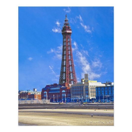 Blackpool Tower Poster (Vorderseite)