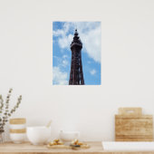Blackpool Tower Poster (Küche)