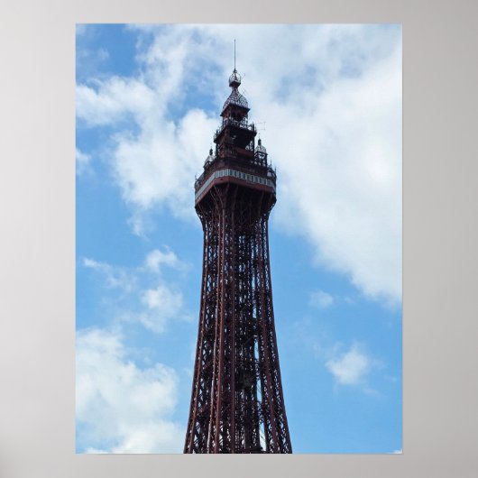 Blackpool Tower Poster (Vorne)
