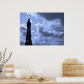 Blackpool Tower Poster (Küche)