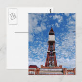 Blackpool Tower Postkarte (Vorne/Hinten)