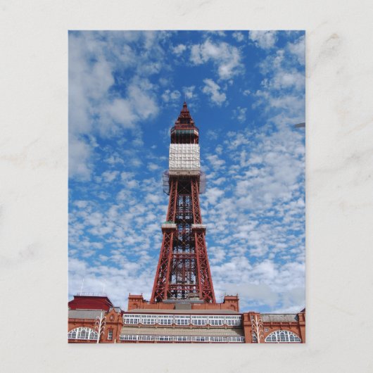 Blackpool Tower Postkarte (Vorderseite)