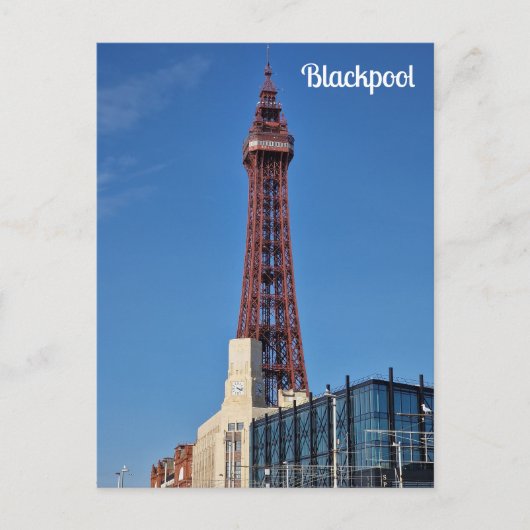 Blackpool Tower Postkarte (Vorderseite)