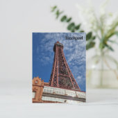 Blackpool Tower Postkarte (Stehend Vorderseite)
