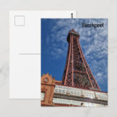 Blackpool Tower Postkarte (Vorne/Hinten)
