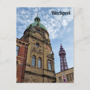 Blackpool Tower Postkarte
