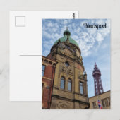 Blackpool Tower Postkarte (Vorne/Hinten)
