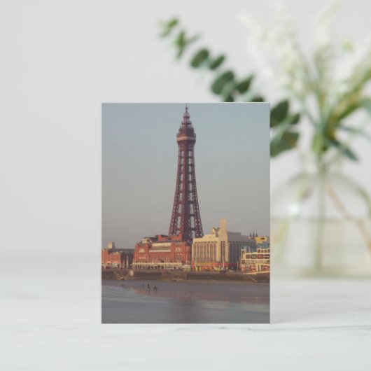 Blackpool Tower Postkarte (Stehend Vorderseite)