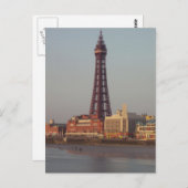 Blackpool Tower Postkarte (Vorne/Hinten)