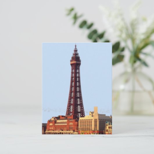 Blackpool Tower Postkarte (Stehend Vorderseite)