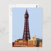 Blackpool Tower Postkarte (Vorne/Hinten)