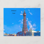 Blackpool Tower Postkarte (Rückseite)