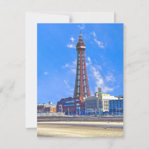 Blackpool Tower Postkarte