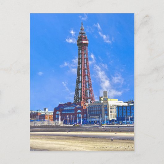 Blackpool Tower Postkarte (Vorderseite)